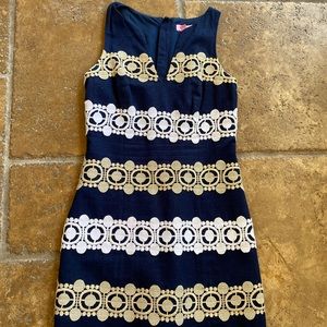 Lily Pulitzer navy blue dress 💙💙